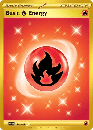 230/197 Basic Fire Energy - Obsidian Flames by Poké Zen DXB on MYNTED