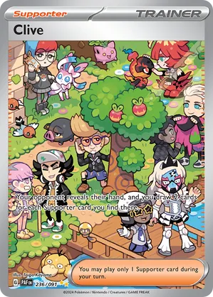 236/091 Clive - Paldean Fates by Poké Zen DXB on MYNTED