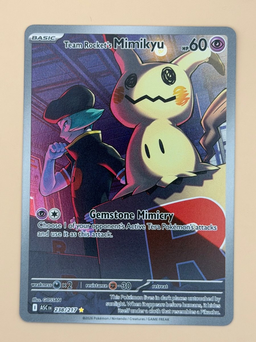 238/217 Team Rocket's Mimikyu - Ascended Heroes by Poké Zen DXB on MYNTED