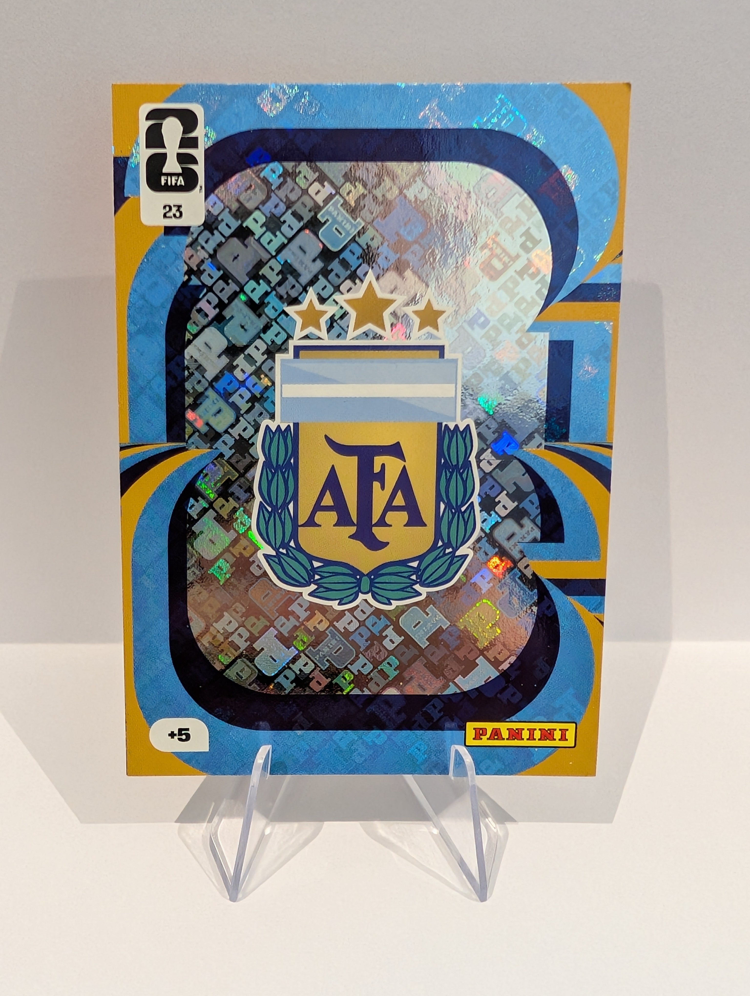 23 Team Crest - Argentina - Panini Adrenalyn XL World Cup 2026