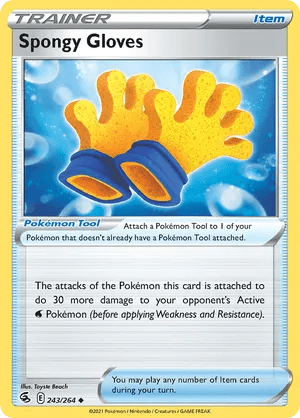 243/264 Spongy Gloves - Fusion Strike by Poké Zen DXB on MYNTED