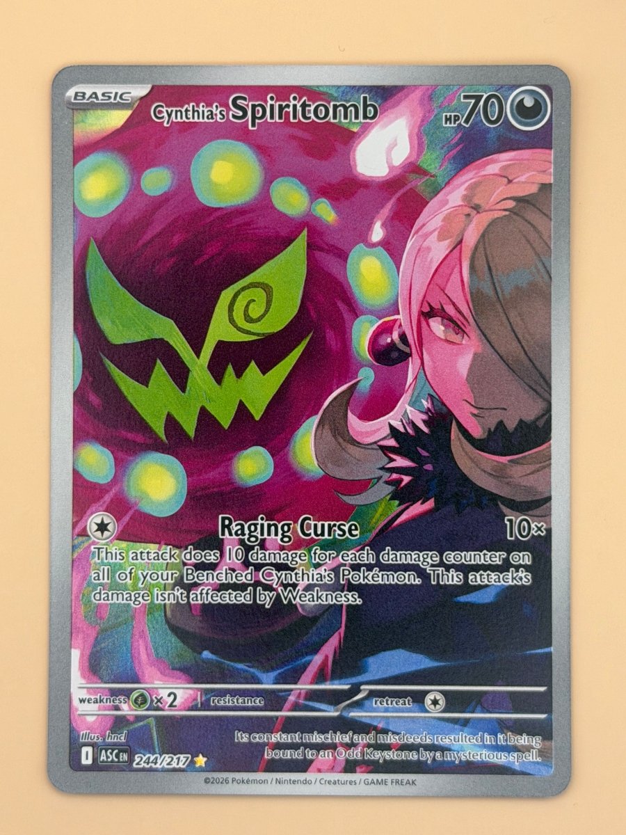 244/217 Cynthia's Spiritomb - Ascended Heroes by Poké Zen DXB on MYNTED
