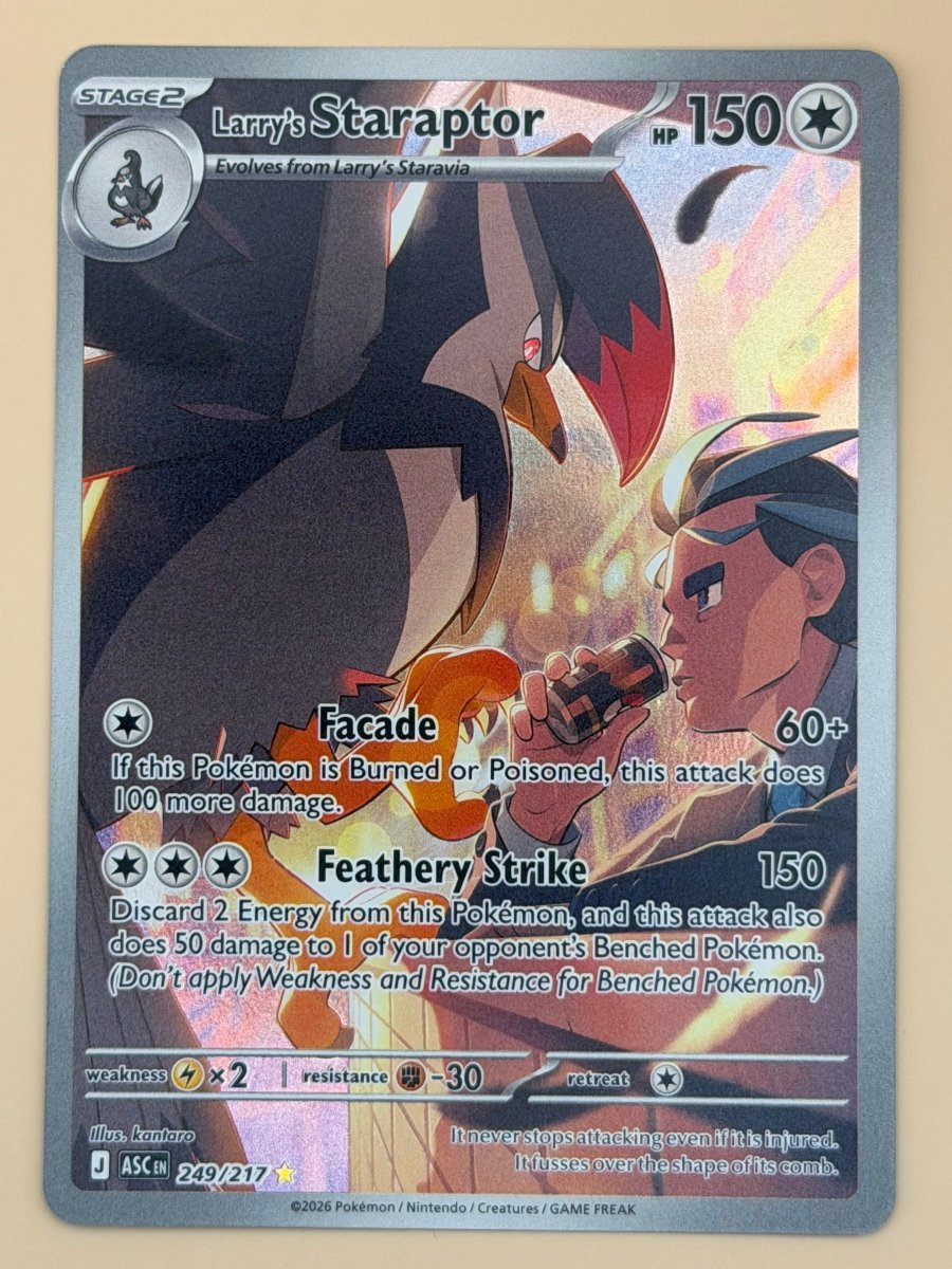249/217 Larry's Staraptor - Ascended Heroes by Poké Zen DXB on MYNTED