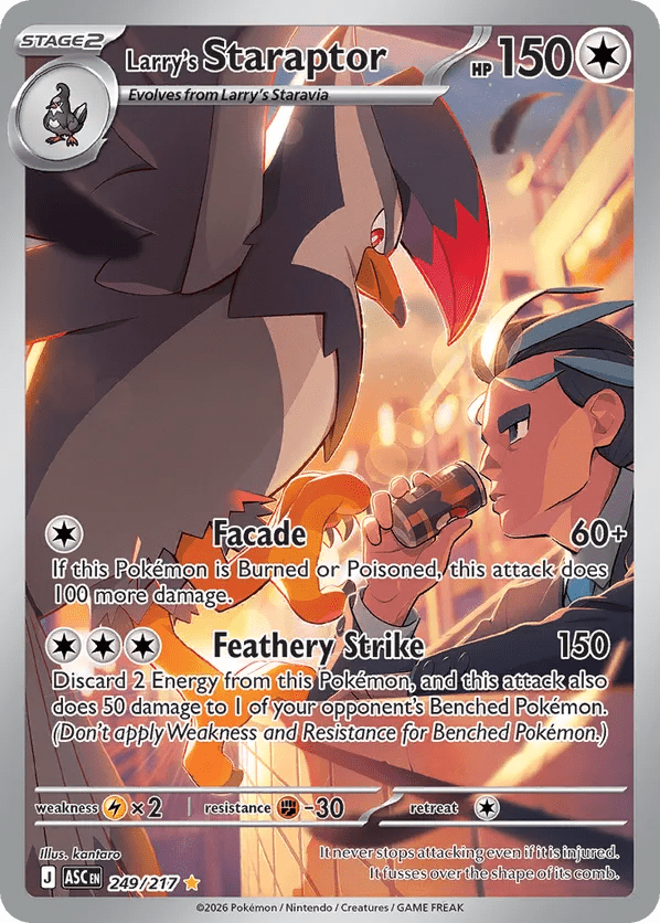 249/217 Larry's Staraptor - Ascended Heroes by Poké Zen DXB on MYNTED