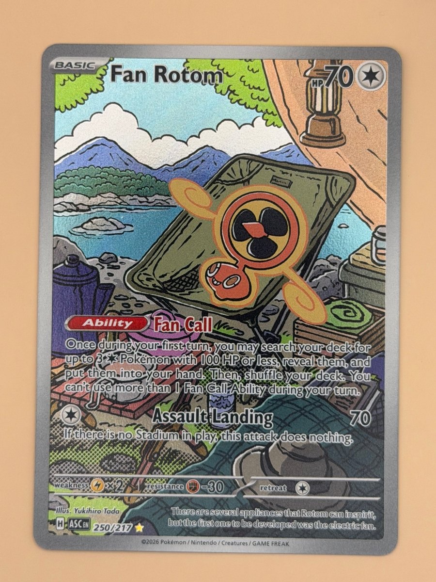 250/217 Fan Rotom - Ascended Heroes by Poké Zen DXB on MYNTED