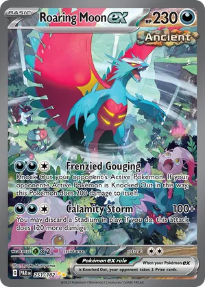 251/182 Roaring Moon ex - Paradox Rift by Poké Zen DXB on MYNTED