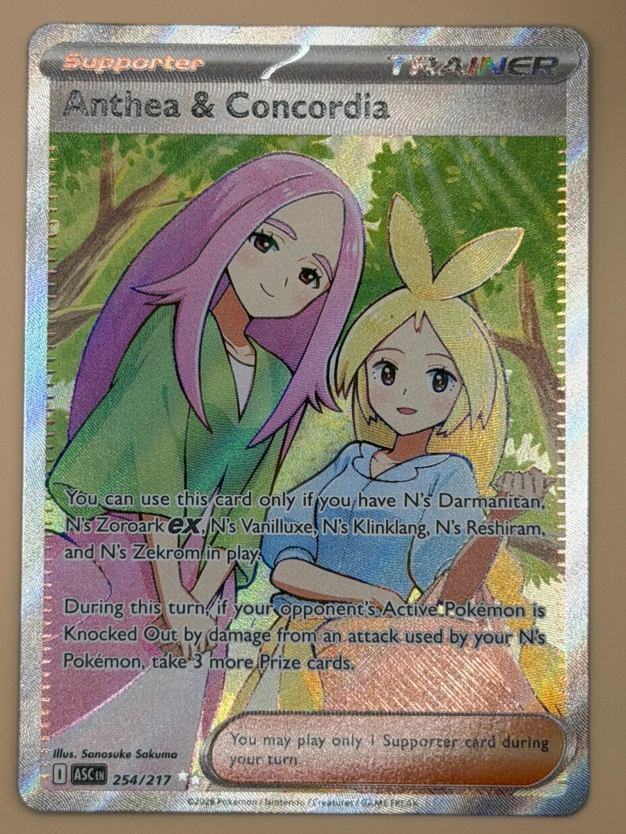 254/217 Anthea & Concordia - Ascended Heroes by Poké Zen DXB on MYNTED
