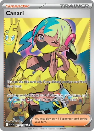 257/217 Canari - Ascended Heroes by Poké Zen DXB on MYNTED