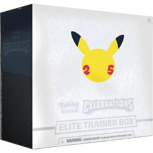 25th Celebrations Elite Trainer Box by Chase Card Quest on MYNTED