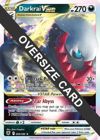 Darkrai VSTAR Promo 099/189 (Jumbo card)