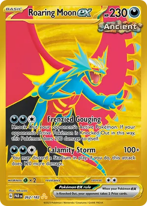 262/182 Roaring Moon ex - Paradox Rift by Poké Zen DXB on MYNTED
