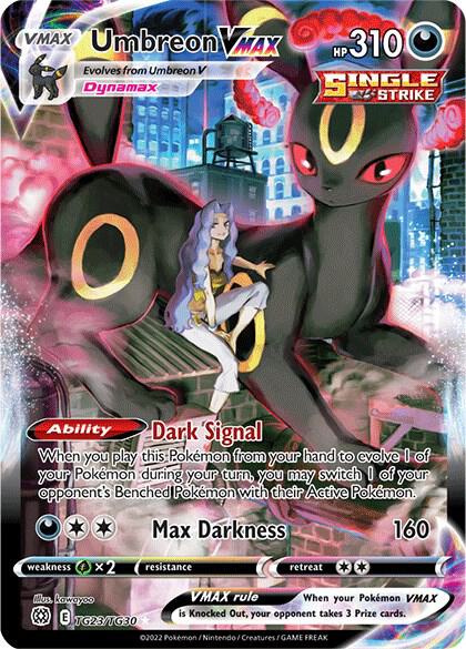 Pokémon Umbreon VMAX - Trainer Gallery (SWSH09:TG) - Brilliant Stars