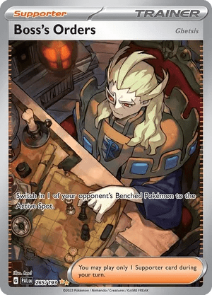 265/193 Boss's Orders (Ghezia) - Paldea Evolved by Poké Zen DXB on MYNTED