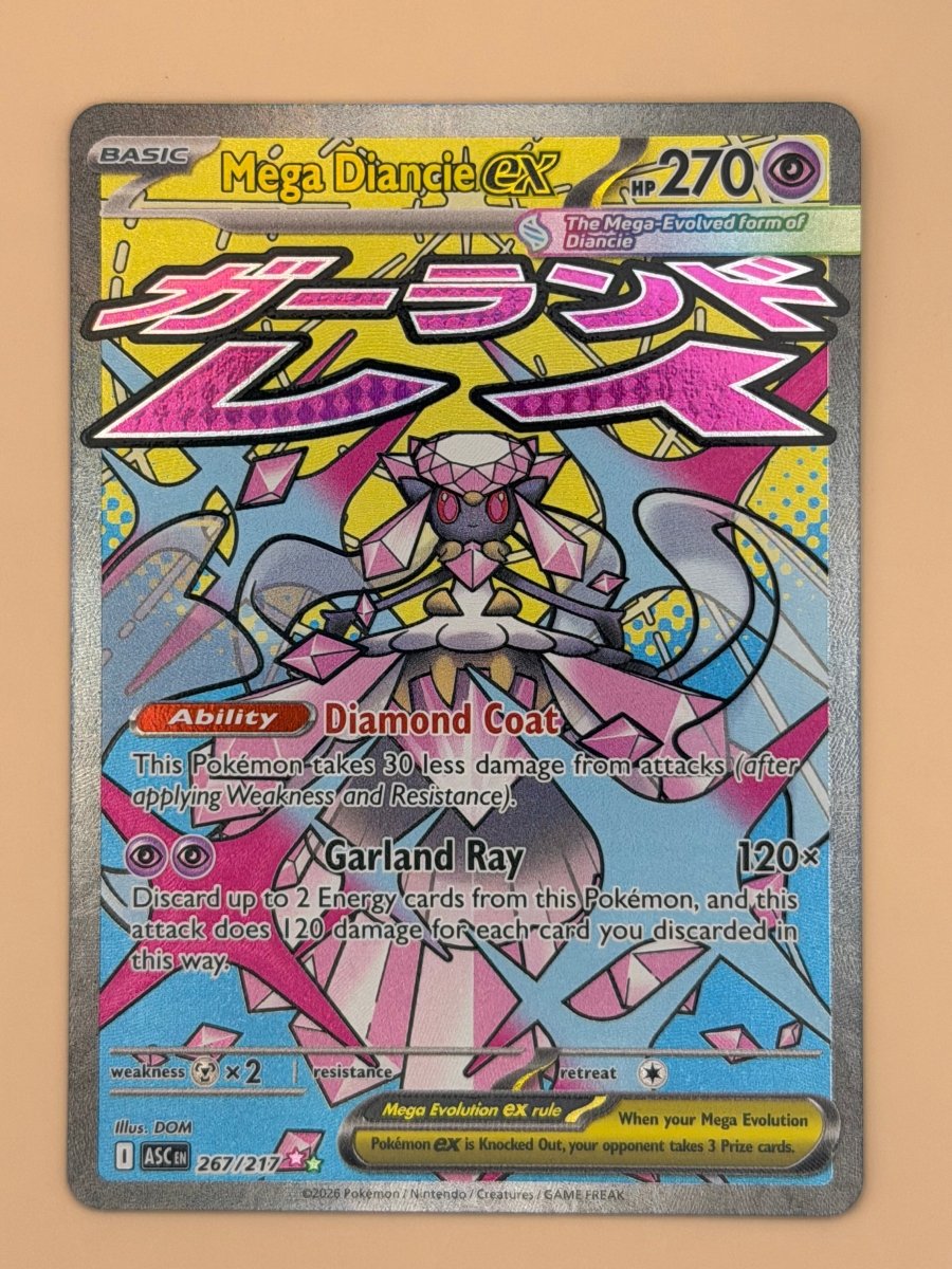 267/217 Mega Diancie ex - Ascended Heroes by Poké Zen DXB on MYNTED