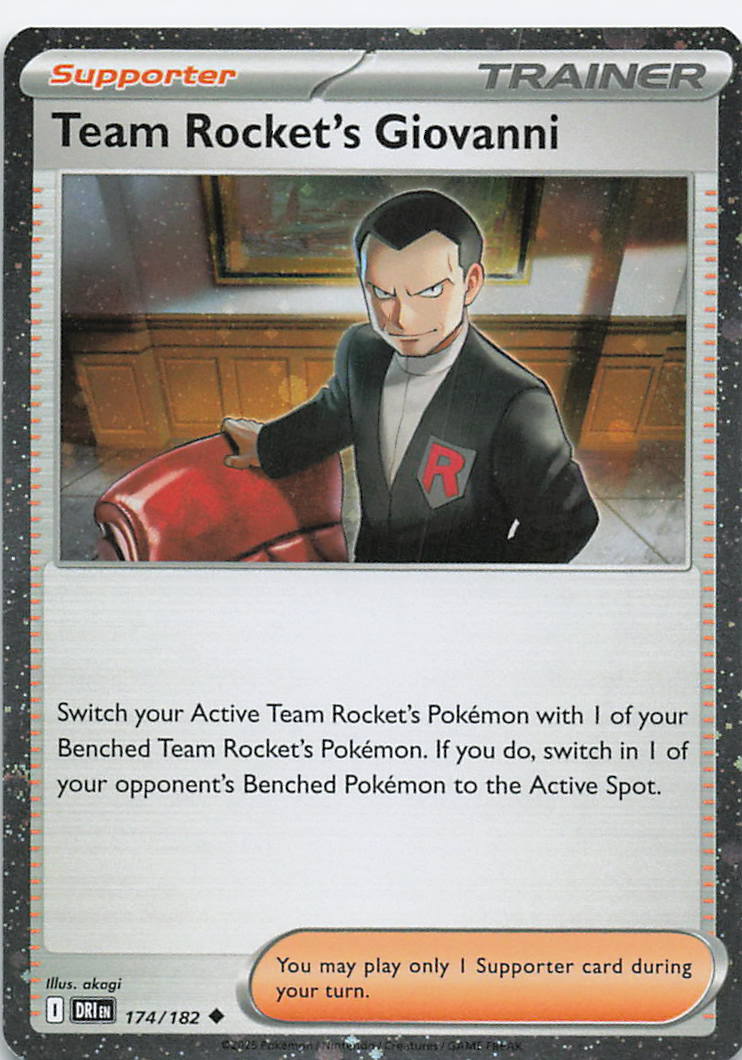 Team Rocket's Giovanni (Cosmos Holo)