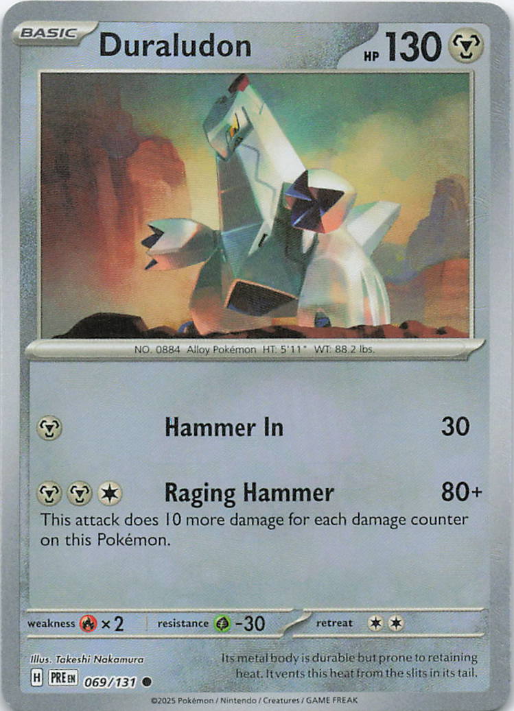 Duraludon (Poke Ball Pattern) Prismatic Evolutions Common 069/131