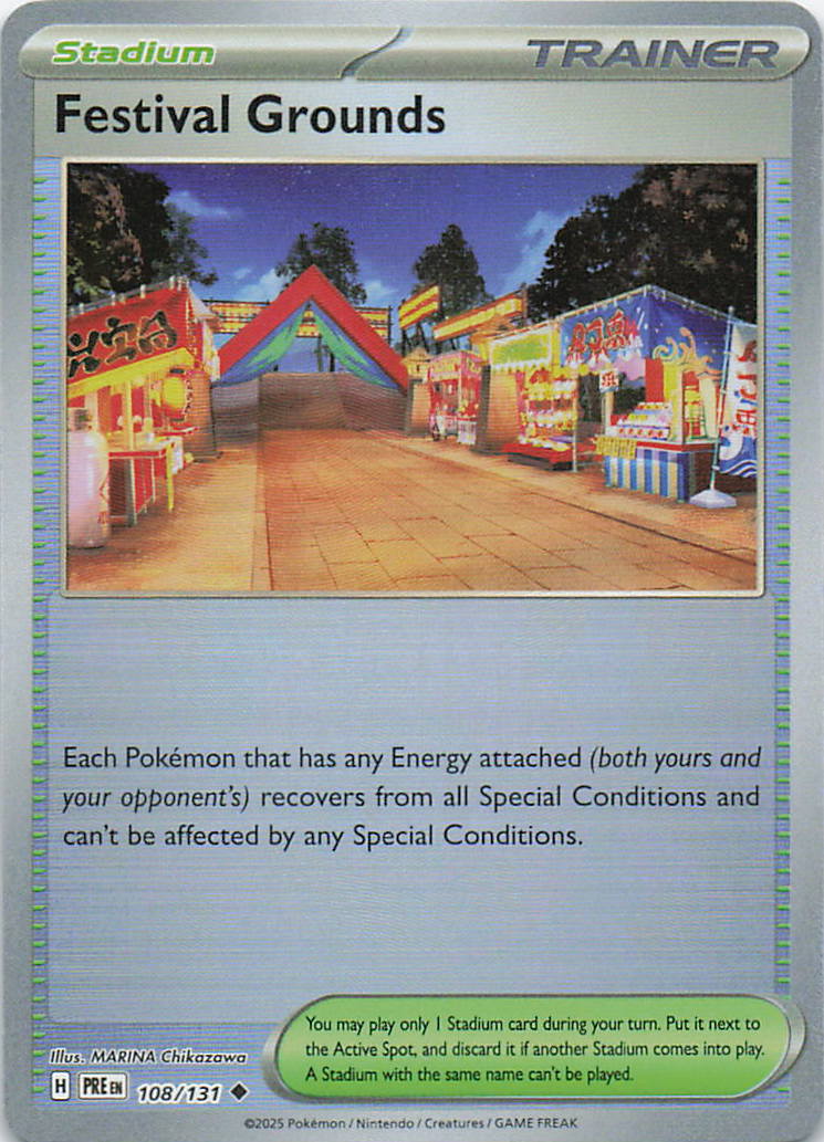 Festival Grounds (Poke Ball Pattern) Prismatic Evolutions Uncommon 108/131
