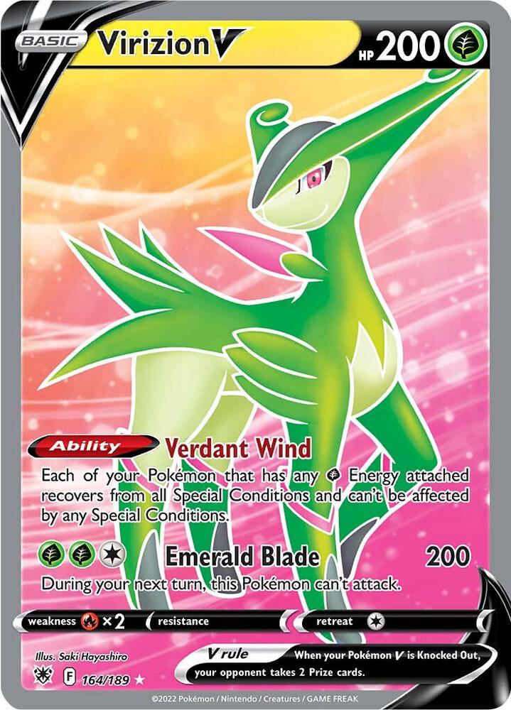 Virizion V (Full Art) - 164/189