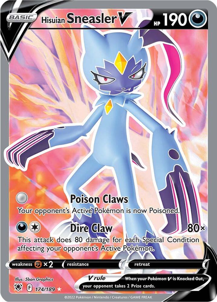 Hisuian Sneasler V (Full Art) - 174/189