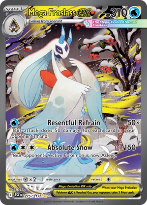 275/217 Mega Froslass ex - Ascended Hereos by Poké Zen DXB on MYNTED
