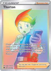 Pokemon - Thorton (Secret) - SWSH11: Lost Origin (SWSH11)