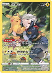 pikachu lost origin trainer gallery TG05/TG30