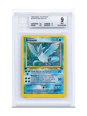 BGS 9 Articuno Fossil Holo Rare 2 1st Edition