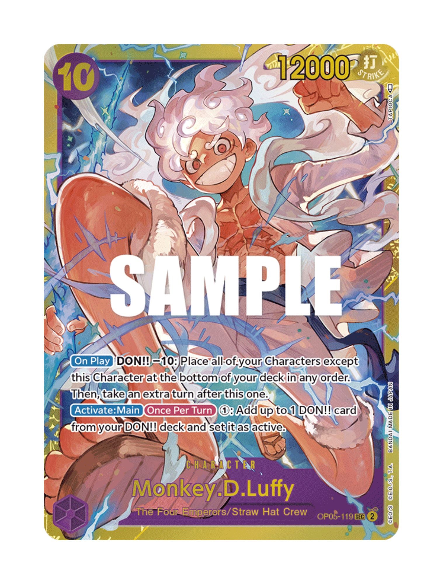 Monkey D. Luffy OP05-119 (SEC)