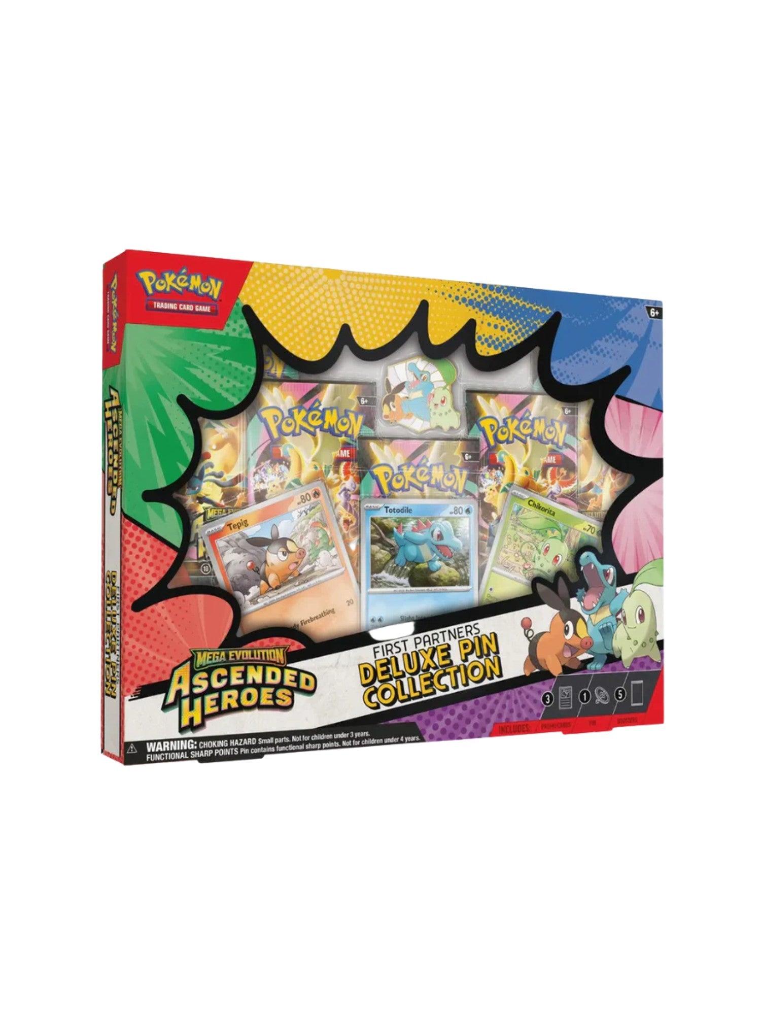 Ascended Heroes First Partners Deluxe Pin Collection