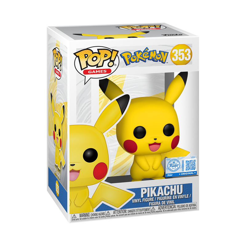 Funko Pop! Pokemon - Pikachu 353 Retail Exclusive - Collectable Vinyl Figure