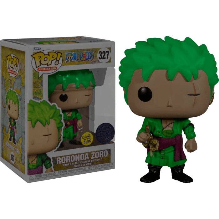 327 One Piece Roronoa Zoro (Glow in the Dark) Special Edition by Schmutzfink TCG on MYNTED