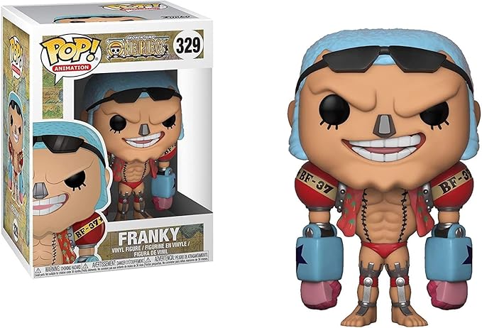 329 One Piece Franky (Non - Silver Nose) by Schmutzfink TCG on MYNTED