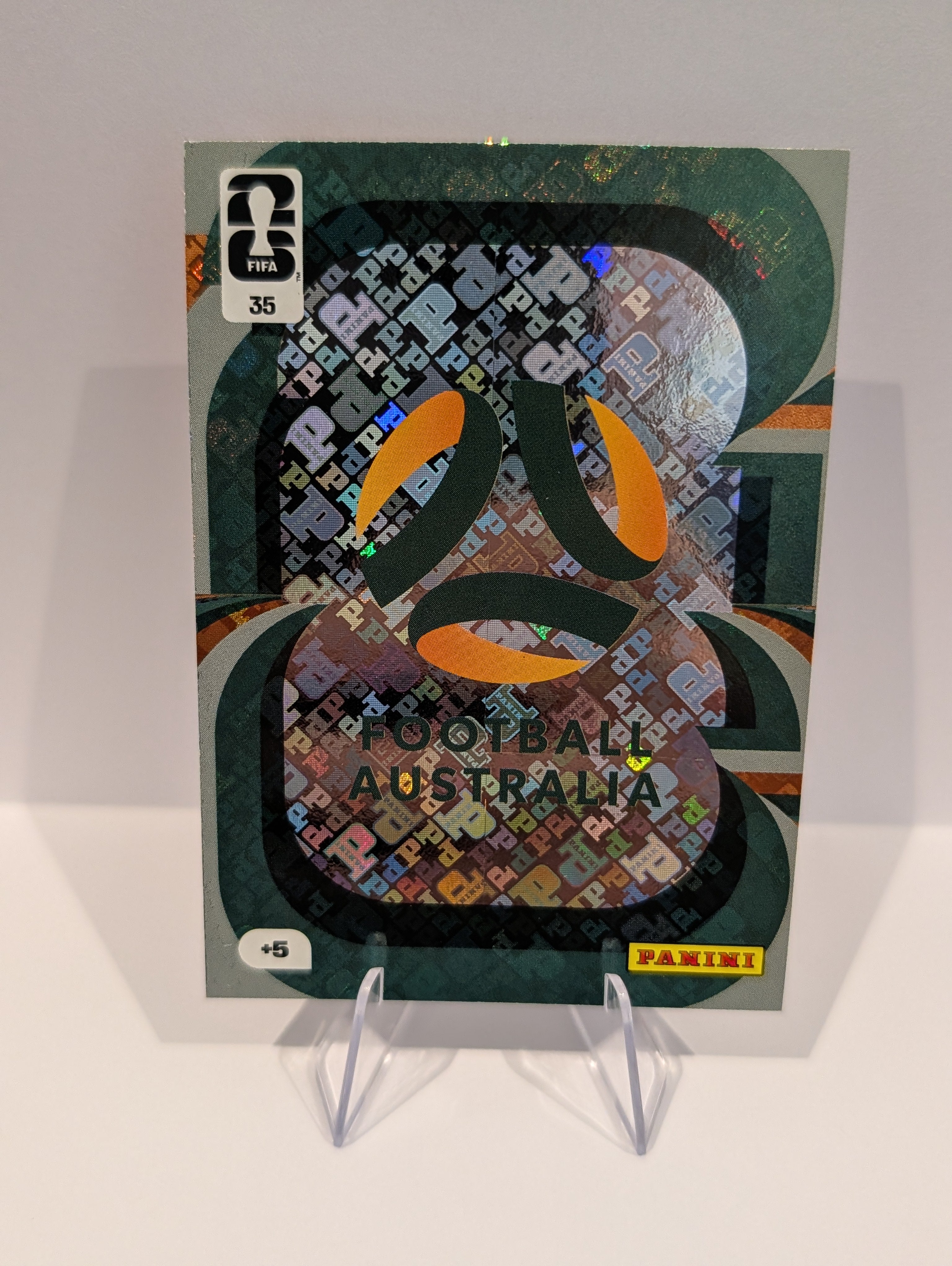 35 Team Crest - Australia - Panini Adrenalyn XL World Cup 2026