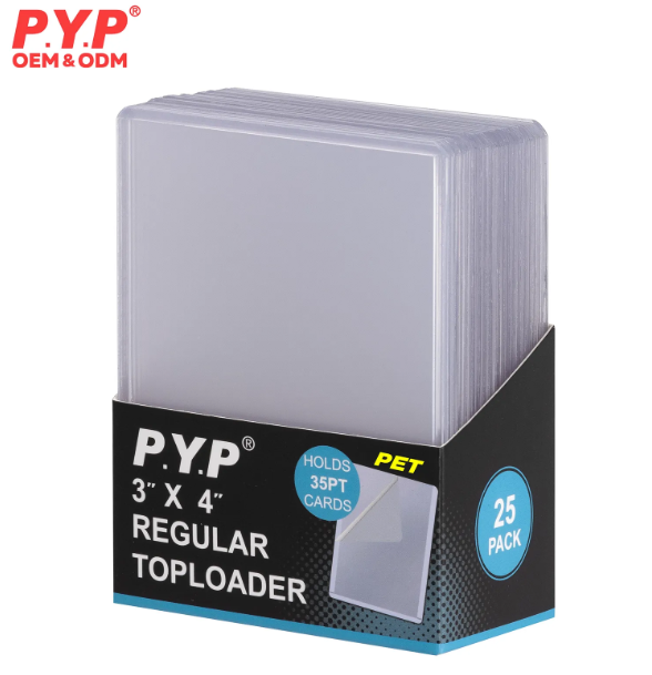 Toploaders 3" x 4" Clear Regular for Standard Size Cards 35PT