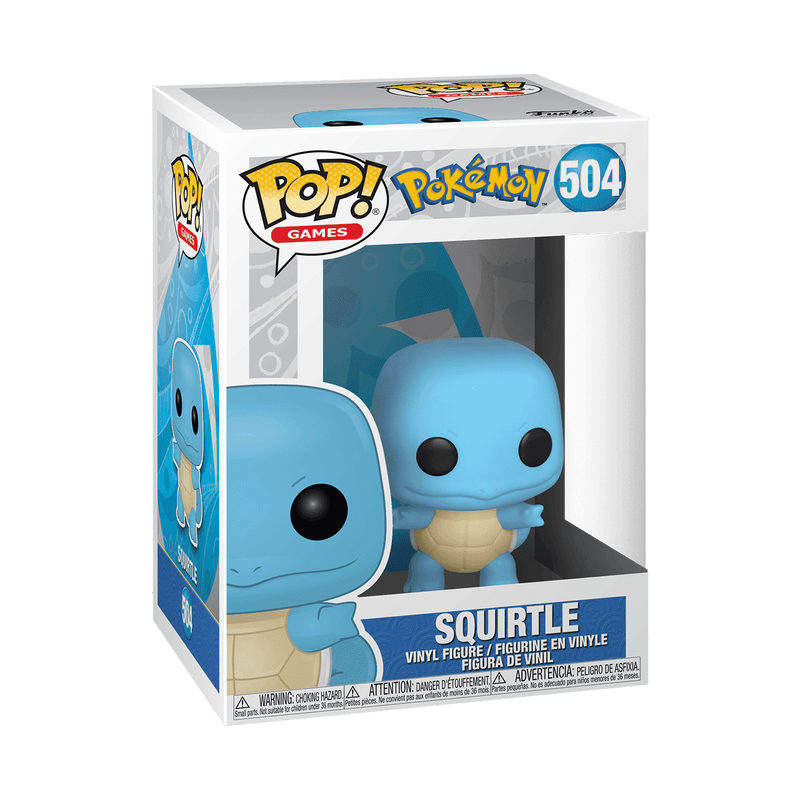 Funko Pop! Pokemon - Squirtle 504 - Collectable Vinyl Figure