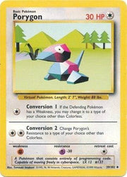 Porygon Base set (Unlimited) 39/102