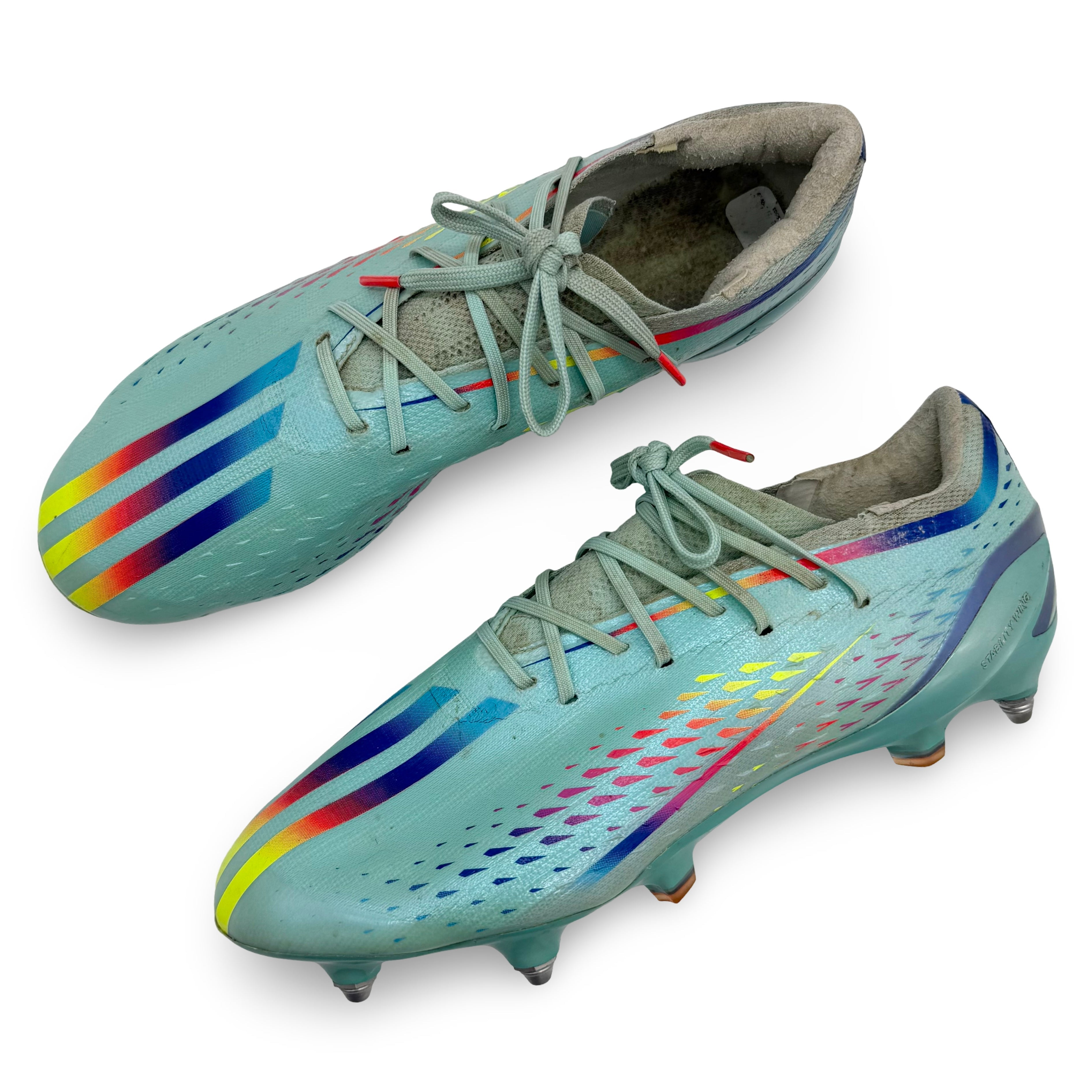 Lisandro Martínez | Match Worn | 2022/23 | 1st Pair Worn As World Champion | Adidas X Speedportal.1