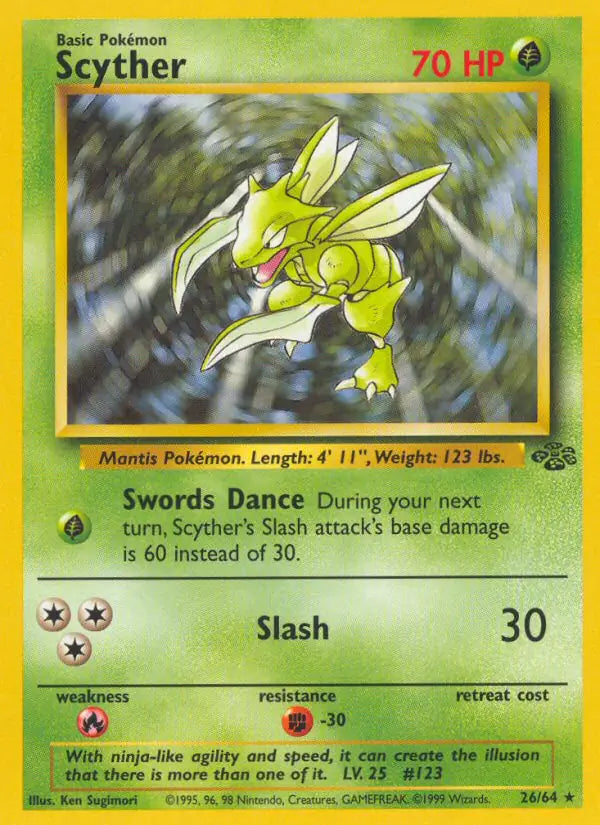 Scyther 26/64 - Jungle