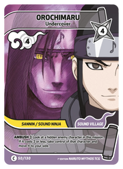 Mythos Naruto Konoha Shido 1st Edition : Orochimaru Undercover 050C-Holo