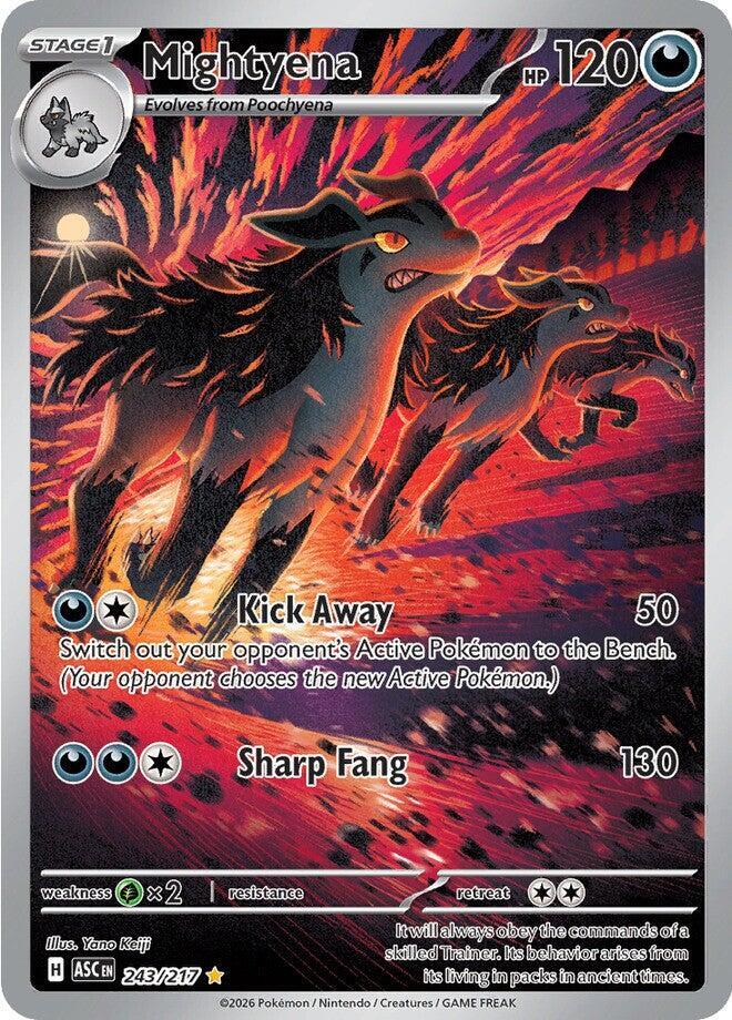 Mightyena Ascended Heroes Illustration Rare243/217
