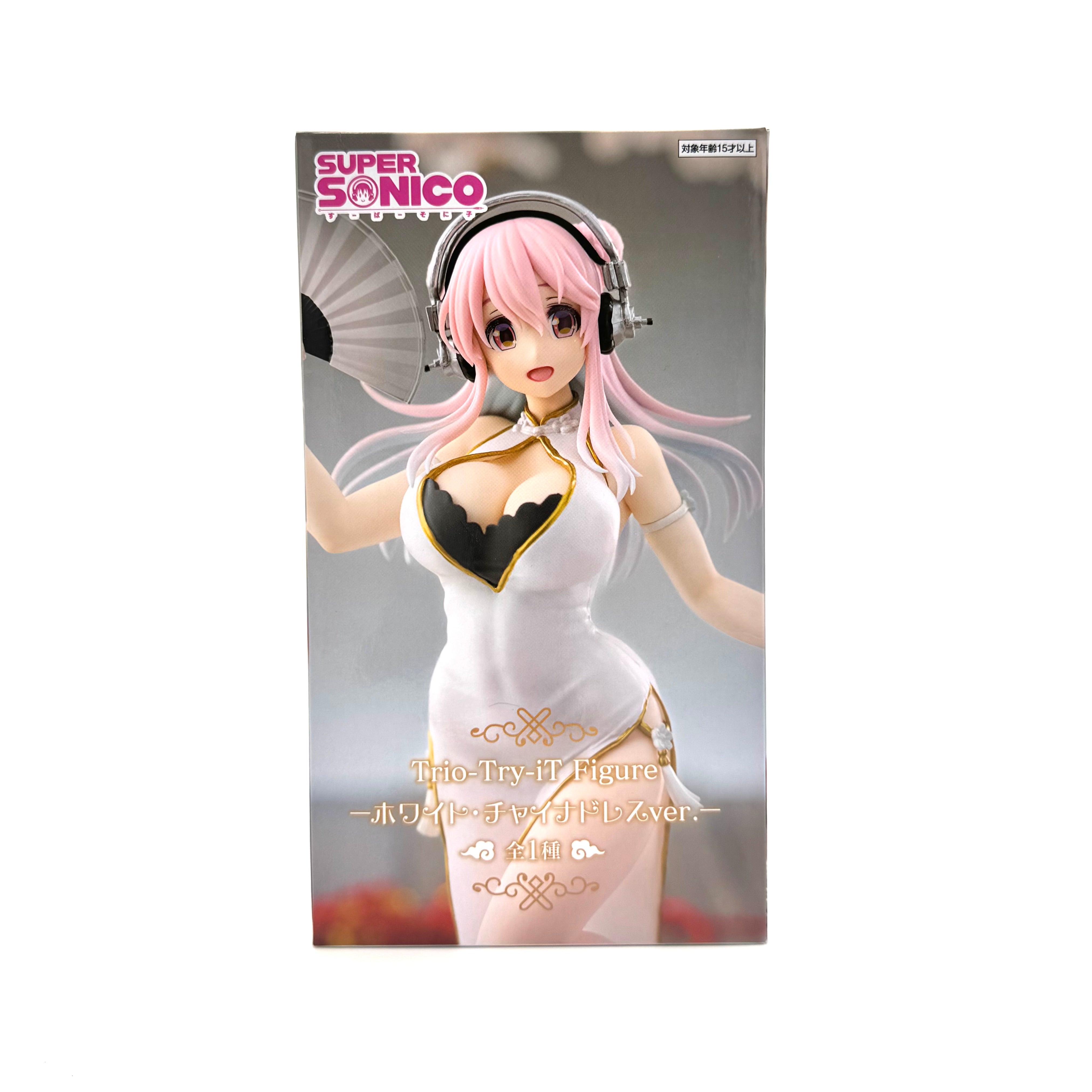 FuRyu Super Sonico Trio-Try-iT Figure White China Dress Ver.