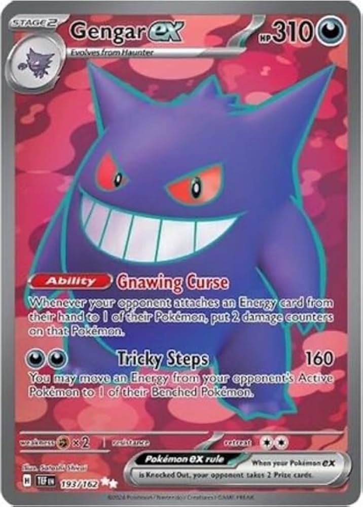 gengar ex temporal forces 193/162