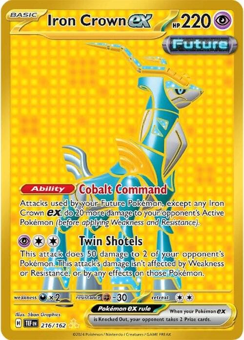 iron crown ex temporal forces 216/162