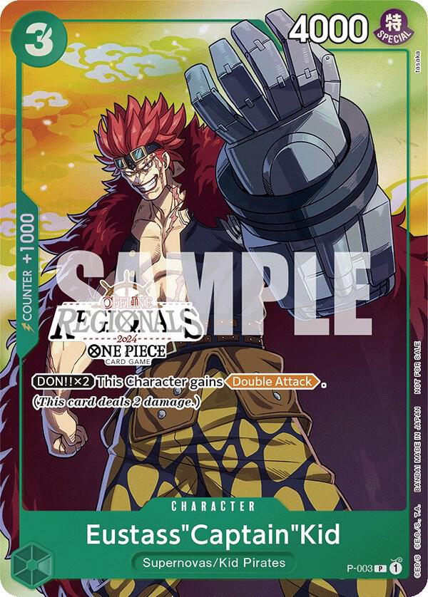 One Piece - Eustass"Captain"Kid (Offline Regional 2024 Vol. 2) [Participant] - One Piece Promotion Cards (OP-PR)