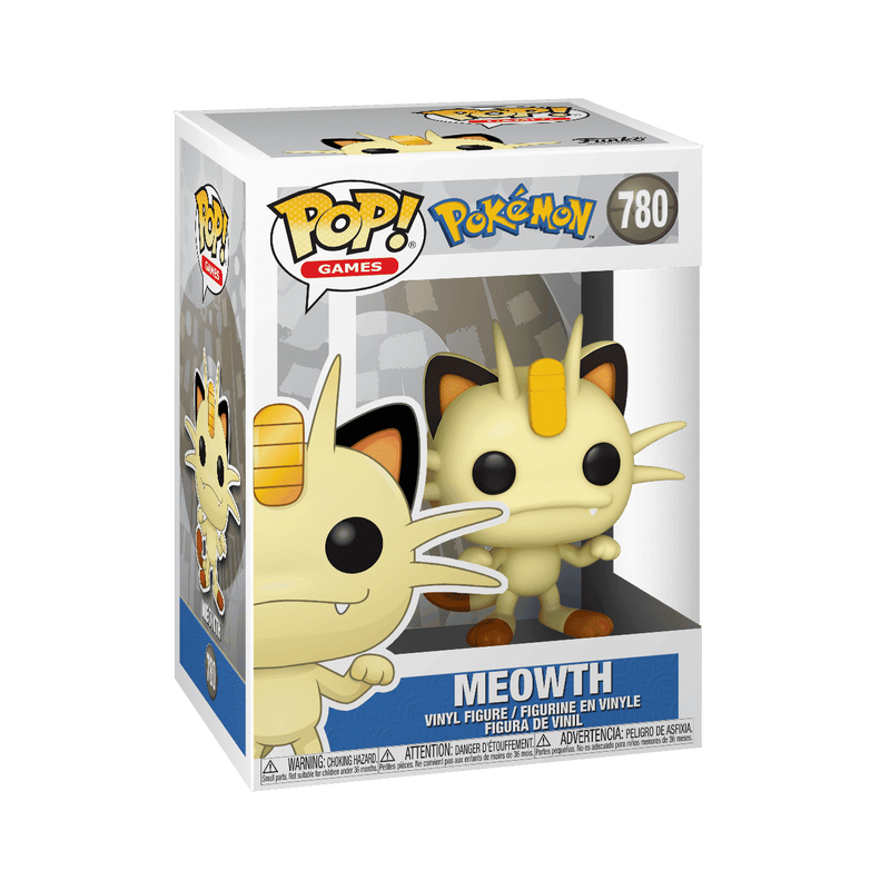 Funko Pop! Pokemon - Meowth 780 - Collectable Vinyl Figure