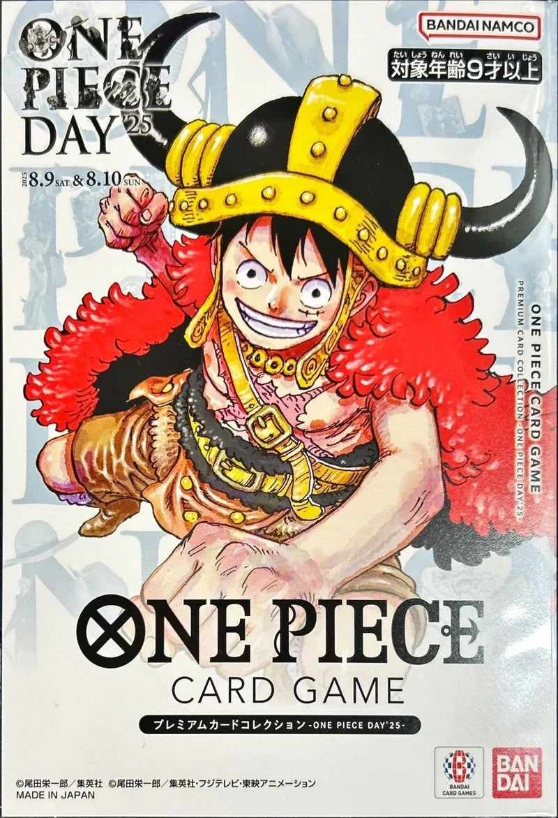 One Piece Day 2025 Promo Card Set – Monkey D. Luffy P-110 + DON!! Card (JP Exclusive)