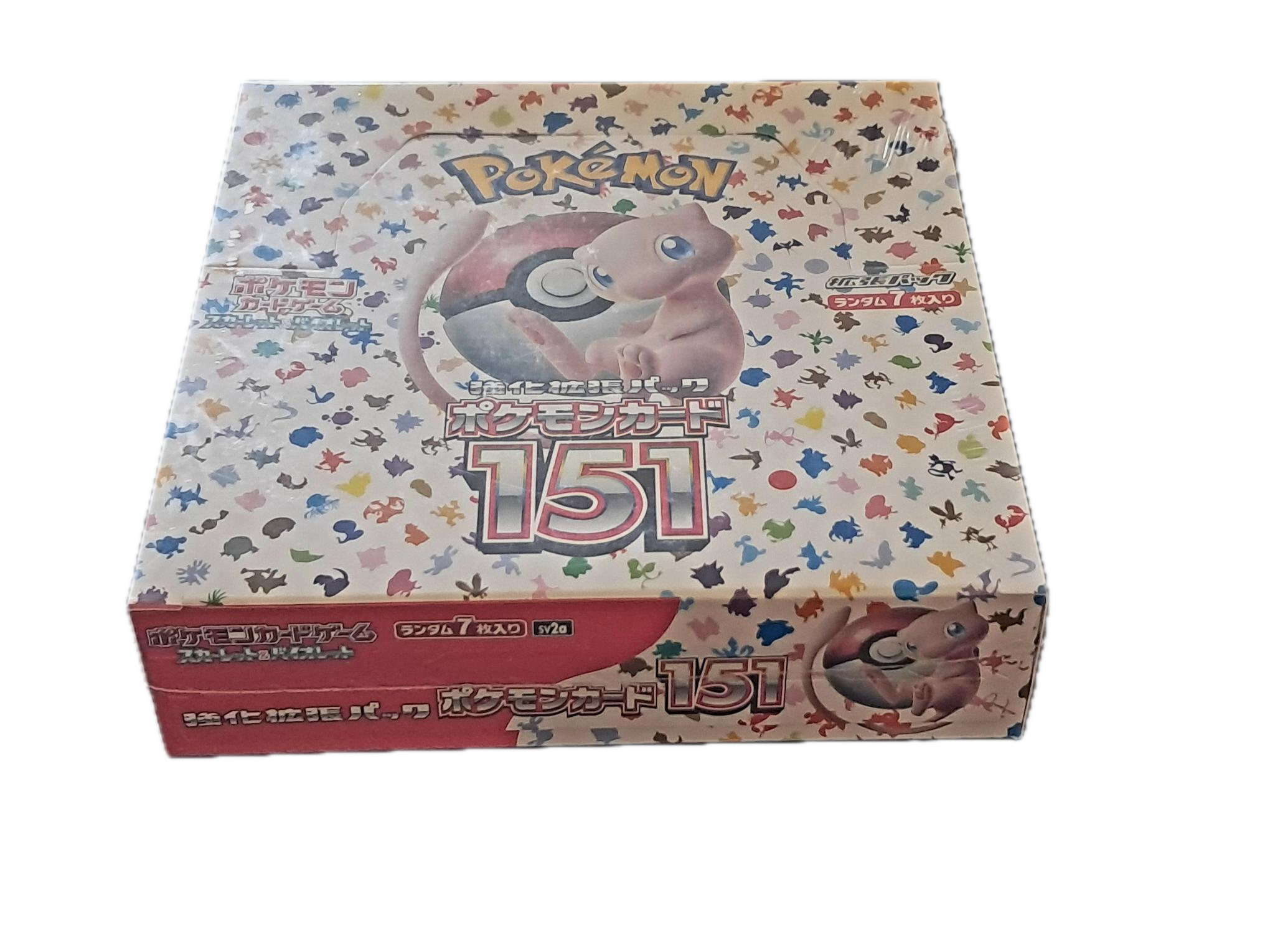 Pokémon 151 Japanese Booster Box