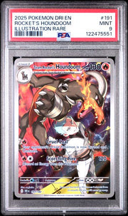 PSA 9 Team Rocket's Houndoom Illustration Rare