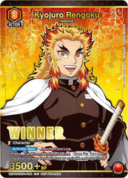 Union Arena UEPR Demon Slayer Kyojuro Rengoku (Winner)