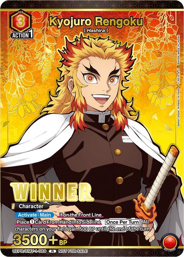 Union Arena UEPR Demon Slayer Kyojuro Rengoku (Winner)
